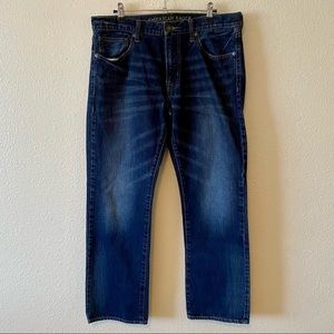 Mens American Eagle Original Straight Jeans